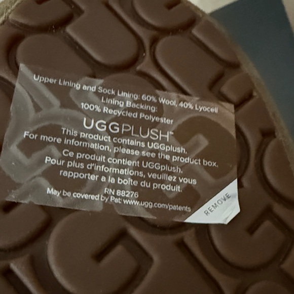 Ugg Mens Corvin Slipper Loafer Slip On Wool Fur Driving Moc Size 12 NIB - Picture 5 of 5